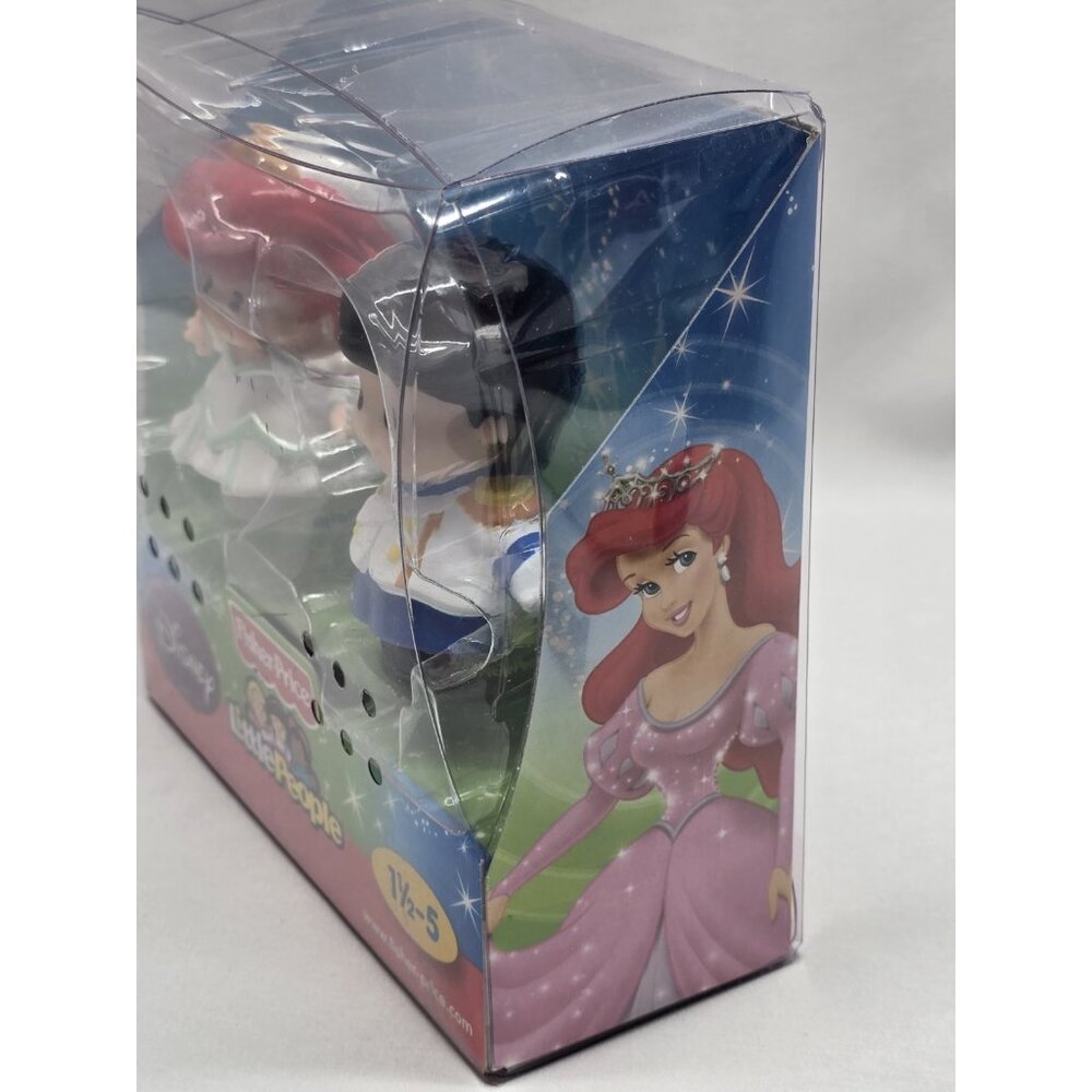 Fisher Price Disney “Little People Ariel & Prince Eric”  Walmart Exclusive - NEW - Picture 6 of 8